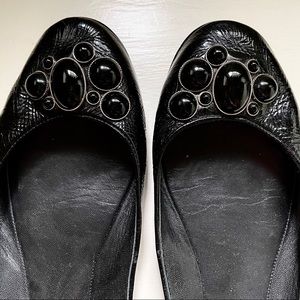 Sigerson Morrison Jeweled Ballet Flats
